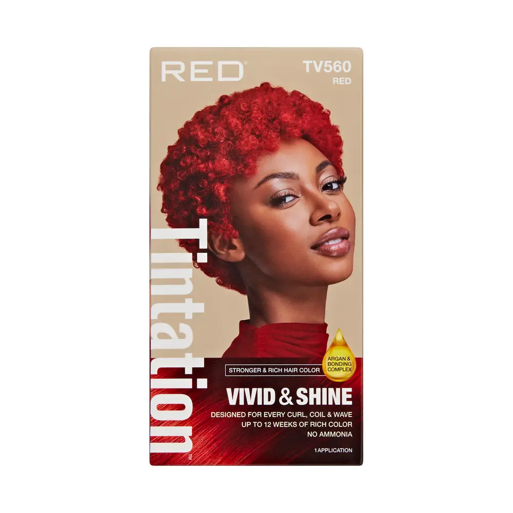 RED by KISS Tintation Vivid & Shine Permanent Hair Dye – Ammonia-Free, Curl-Safe, Long-Lasting Color - Image 49