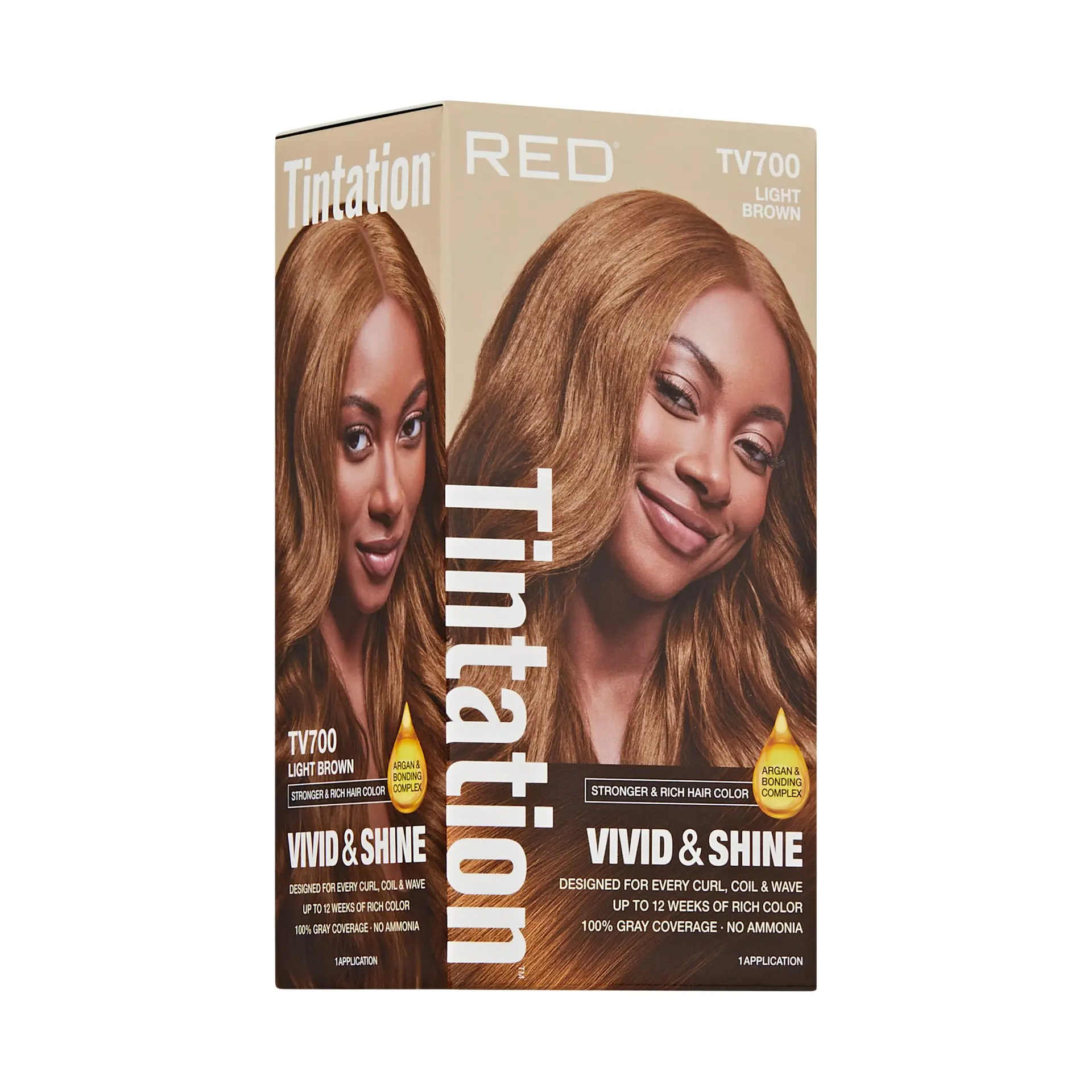 RED by KISS Tintation Vivid & Shine Permanent Hair Dye – Ammonia-Free, Curl-Safe, Long-Lasting Color - Image 70