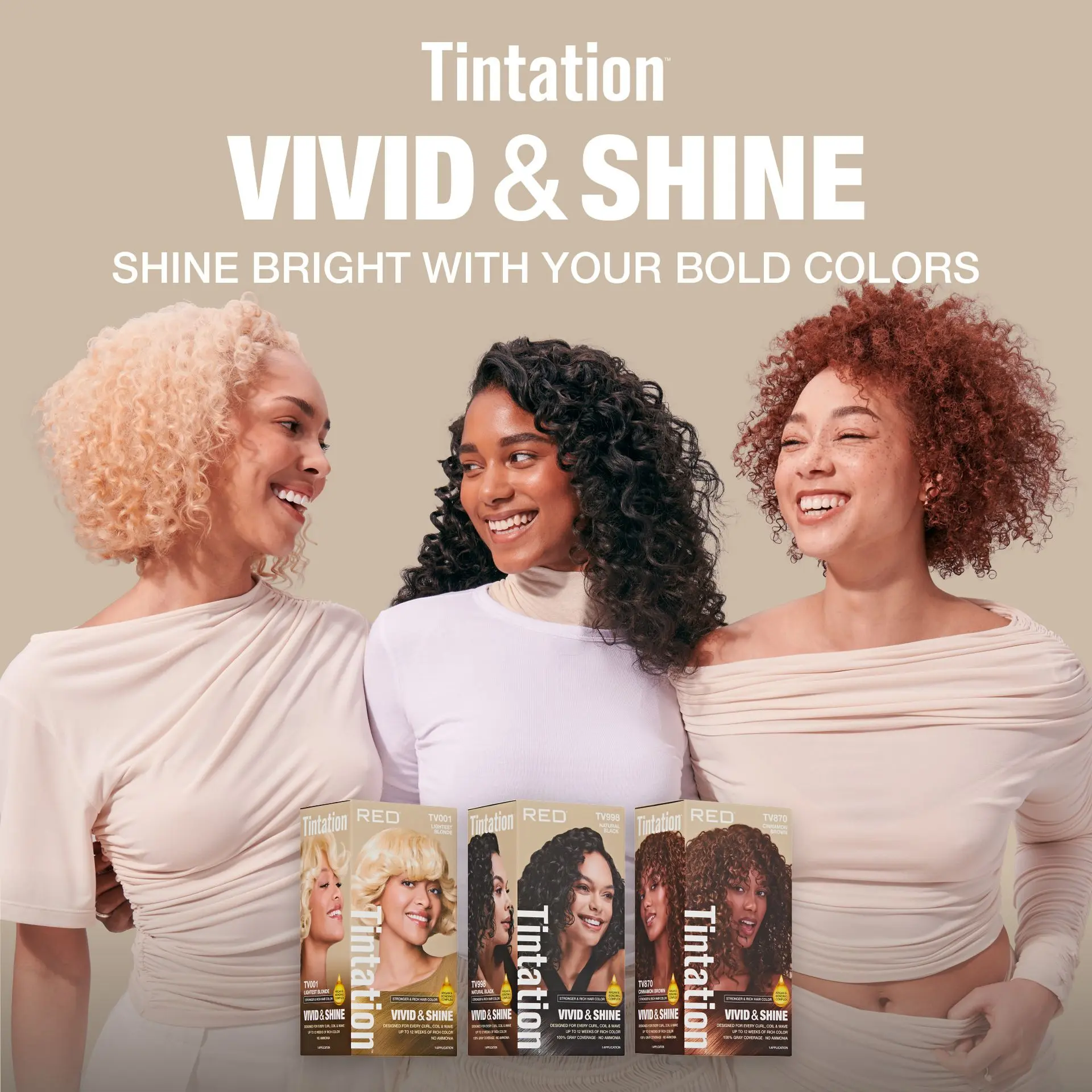 RED by KISS Tintation Vivid & Shine Permanent Hair Dye – Ammonia-Free, Curl-Safe, Long-Lasting Color - Image 81