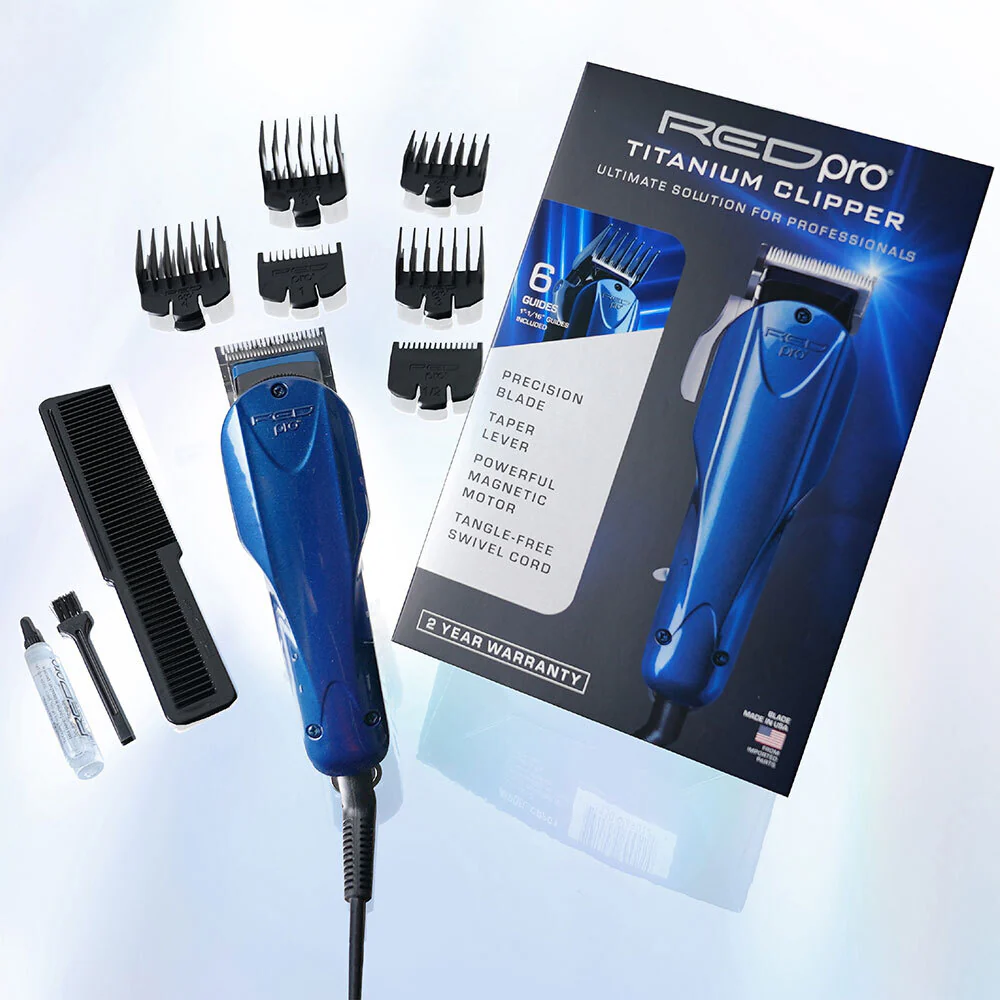 Red PRO Titanium Clipper - Image 10