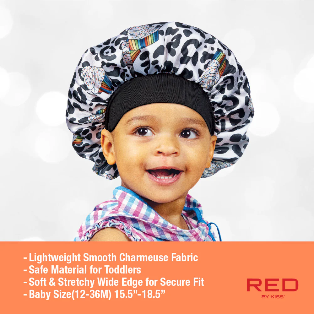 RED by KISS Toddler Satin Bonnet - Image 10