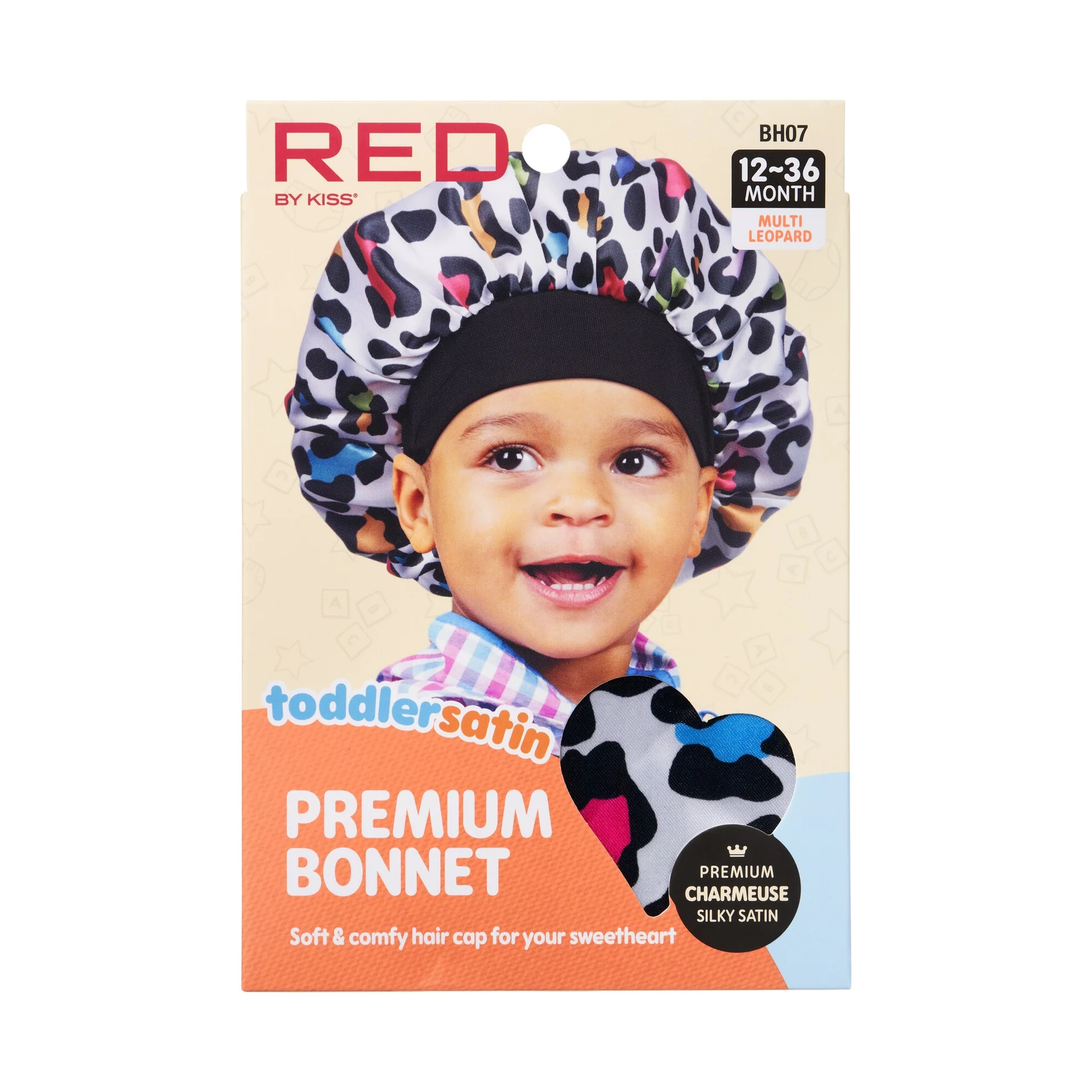 RED by KISS Toddler Satin Bonnet - Image 3