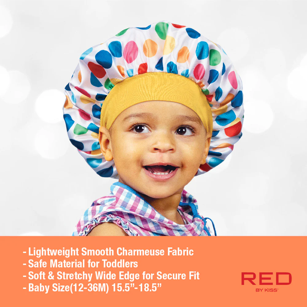 RED by KISS Toddler Satin Bonnet - Image 8