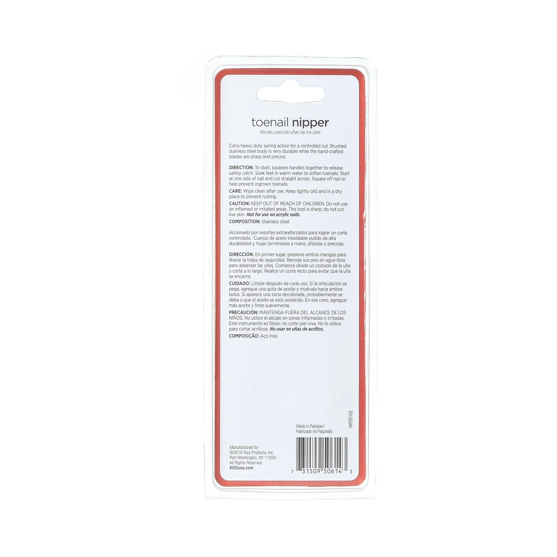 Kiss New York Toenail Nipper - Image 6