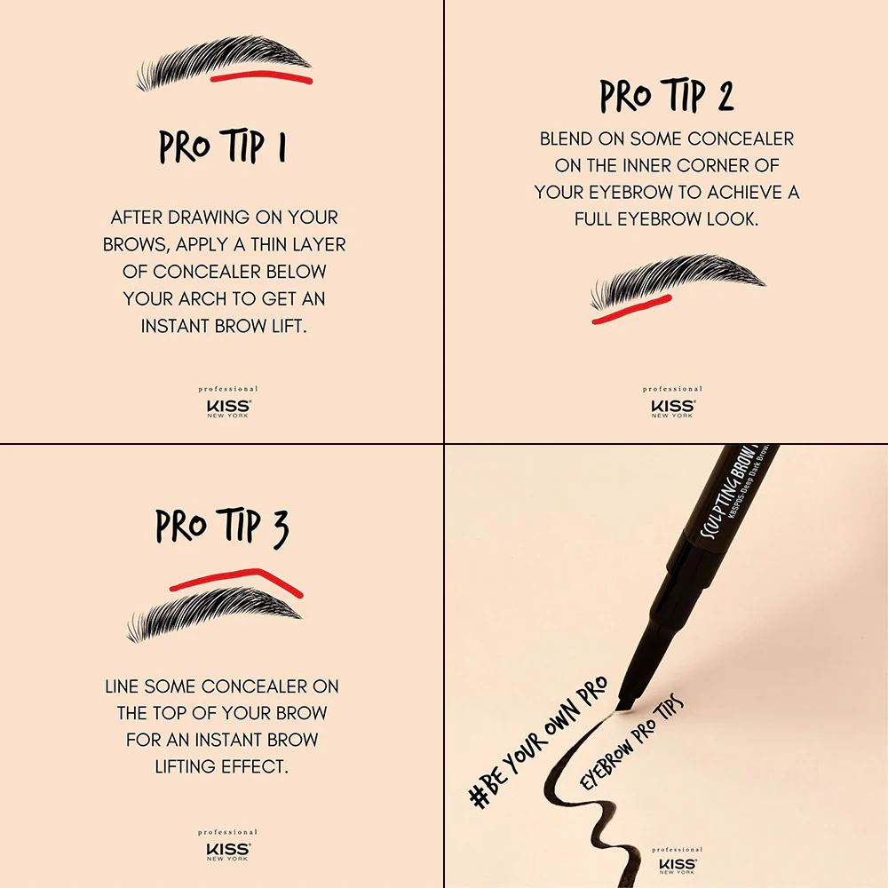 Kiss New York Top Brow Sculpting Pencil - Image 14