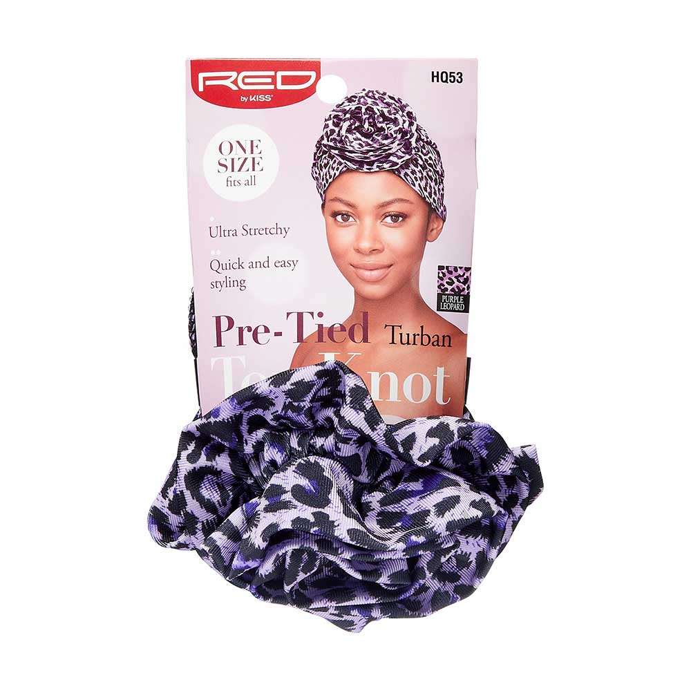 RED by KISS Top Knot Turban - Image 3