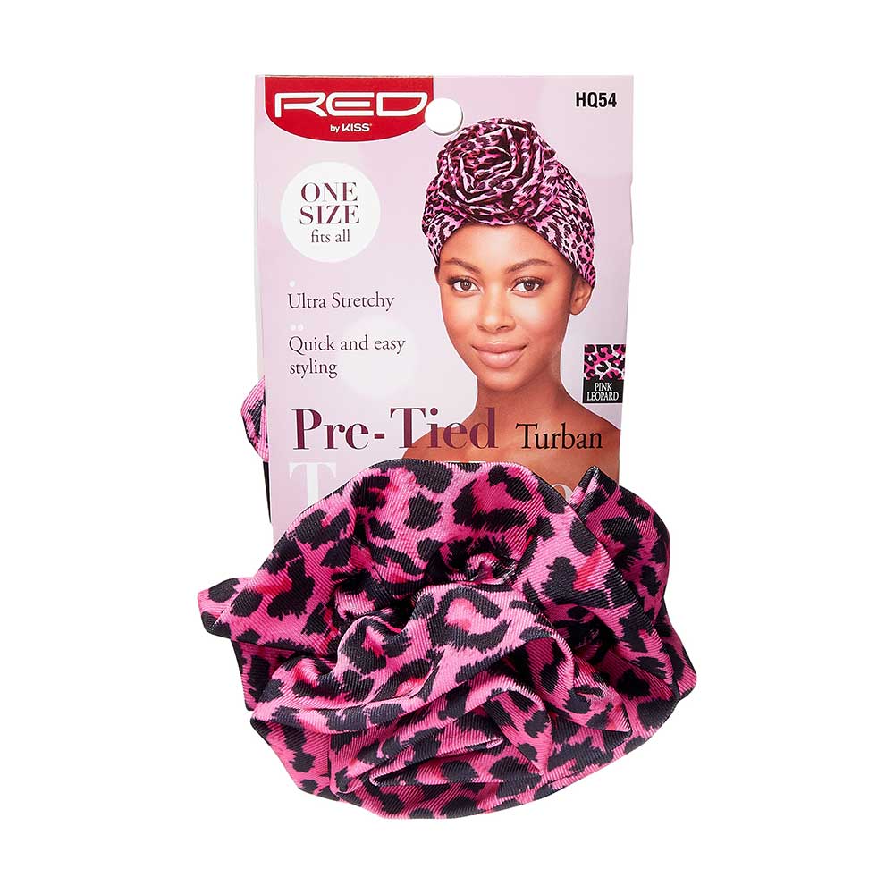 RED by KISS Top Knot Turban - Image 4