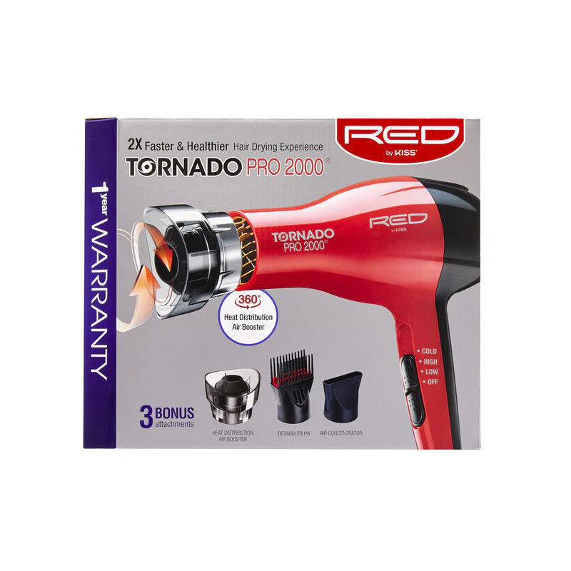 RED by KISS Tornado Pro 2000 3 Styling Attachments - Image 6