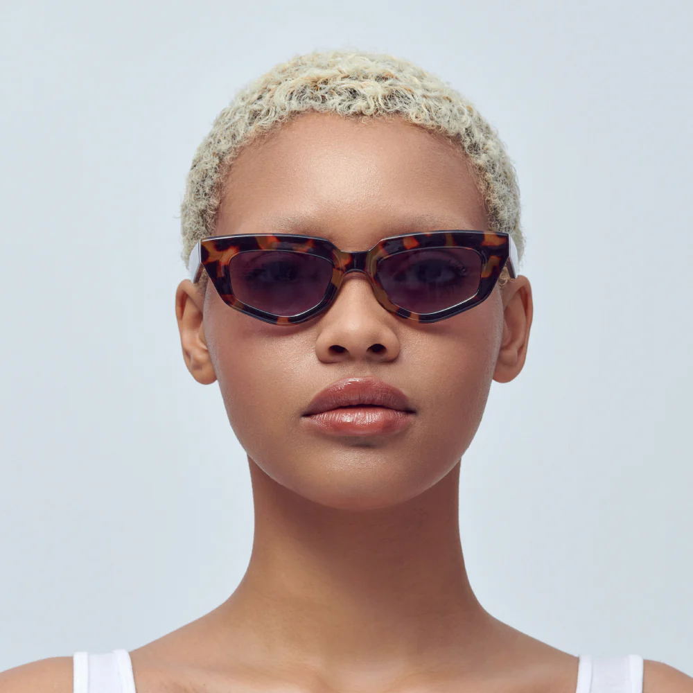 Mad Shade Tortoise Cat Eye Sunglasses #24 - Image 3
