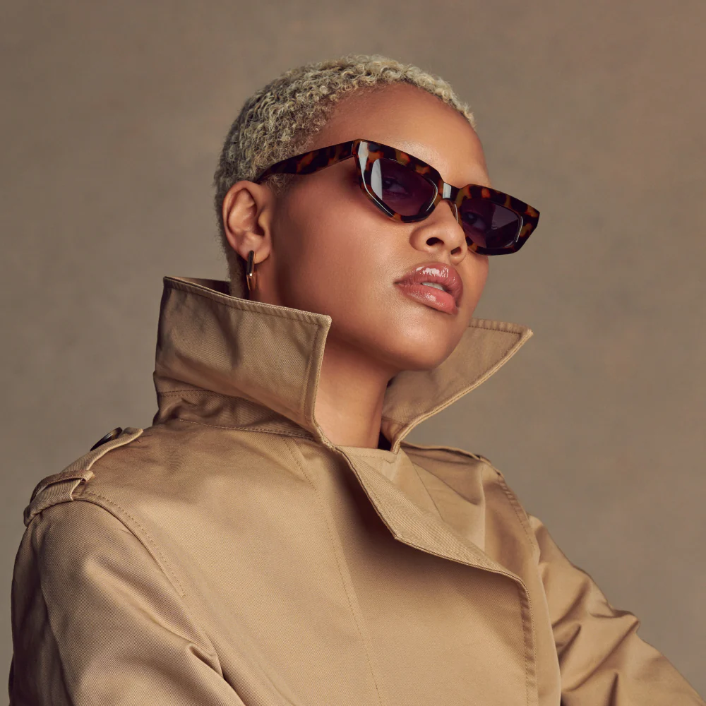 Mad Shade Tortoise Cat Eye Sunglasses #24 - Image 4