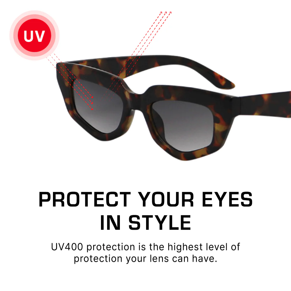 Mad Shade Tortoise Cat Eye Sunglasses #24 - Image 6