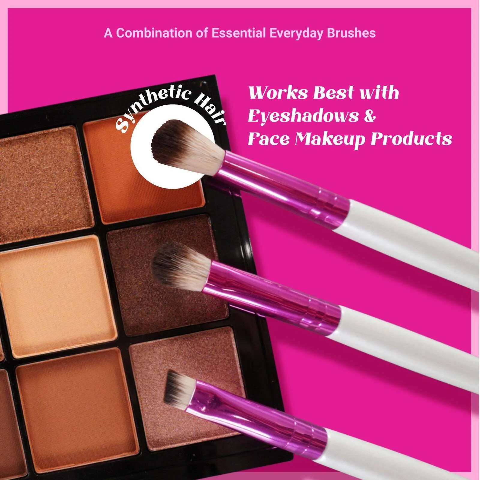 Ruby Kisses Total Face Makeup Brush Kit - Image 4