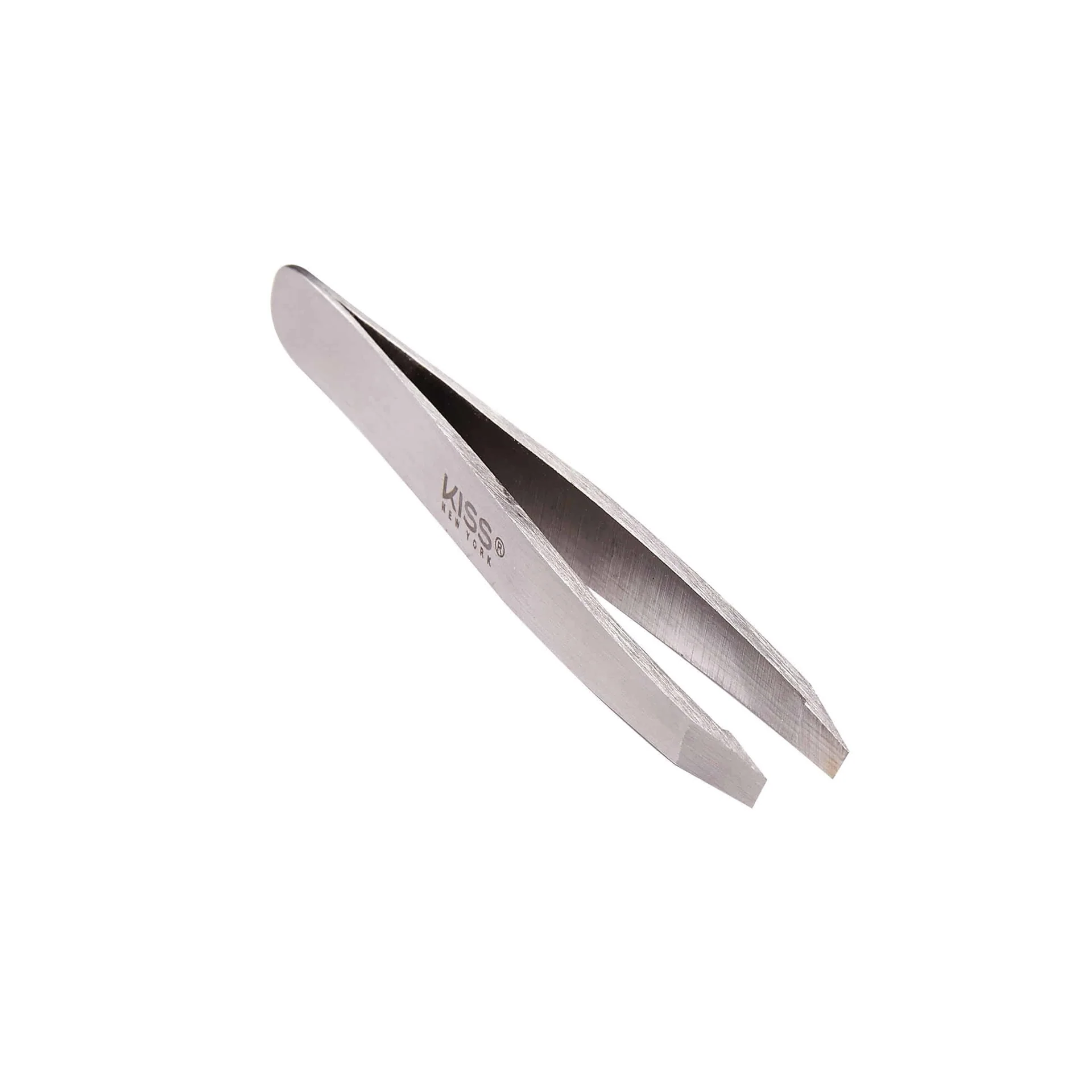 Kiss New York Travel Size Slant Tip Tweezer with Pouch - Image 3