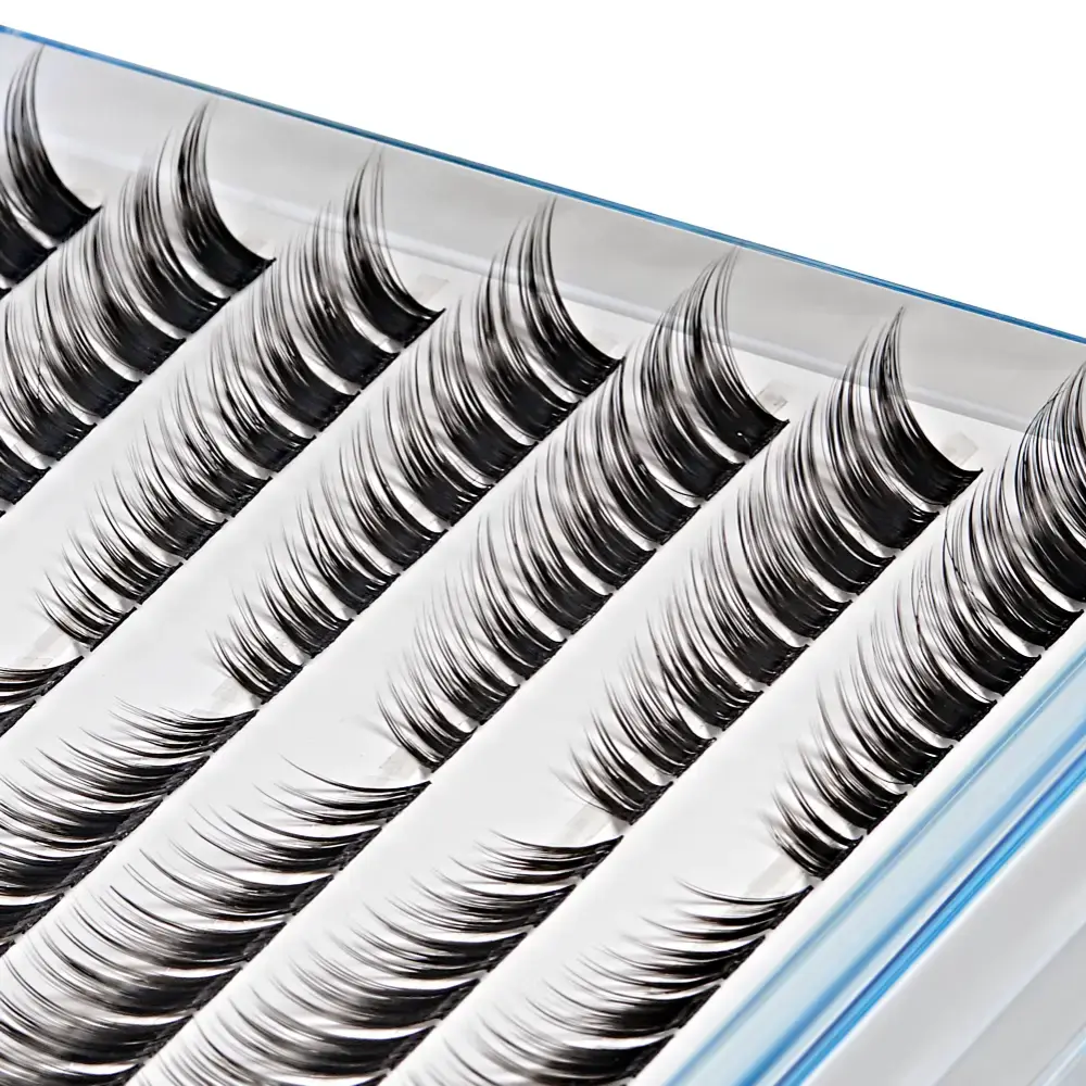 Broadway Trendy DIY Cluster Lashes - Manga-Inspired Wispy Lash Extensions (70-112pcs) - Image 30