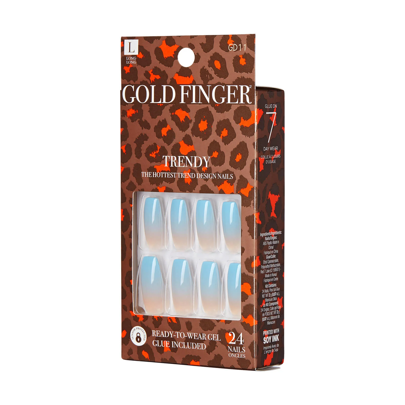 Gold Finger Trendy Nails - Image 4