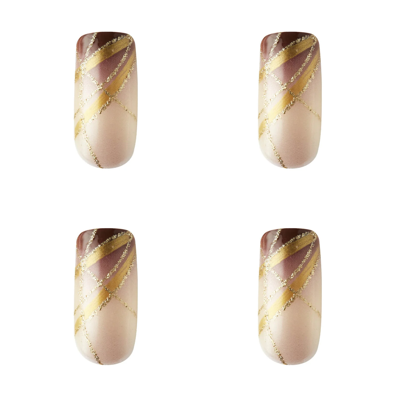 Gold Finger Trendy Nails - Image 5