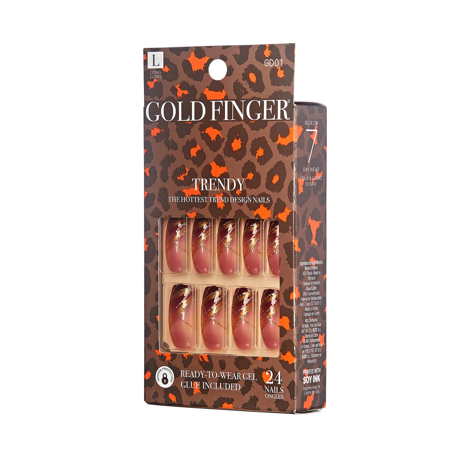 Gold Finger Trendy Nails - Image 6