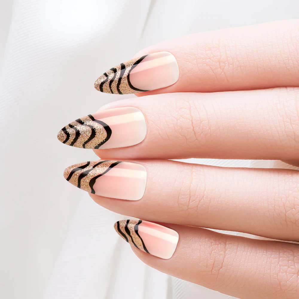 Gold Finger Trendy Nails - Calm & Patient - Image 2