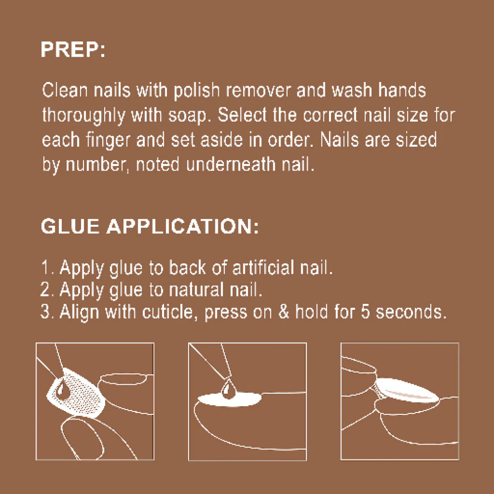 Gold Finger Trendy Nails - Calm & Patient - Image 6