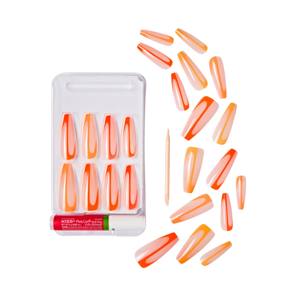 Gold Finger Trendy Nails - Green Flags - Image 5