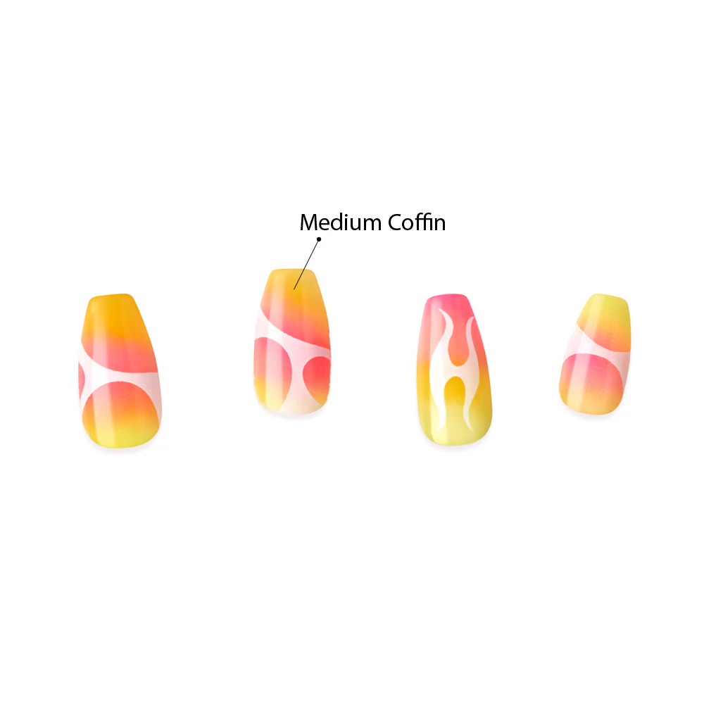 Gold Finger Trendy Nails - Same Friends - Image 3