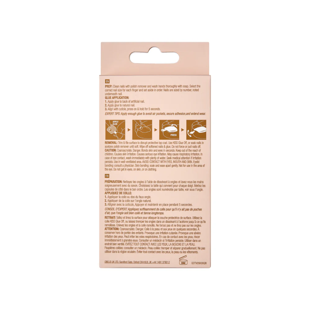 Gold Finger Trendy Toenails - Smile Check - Image 7