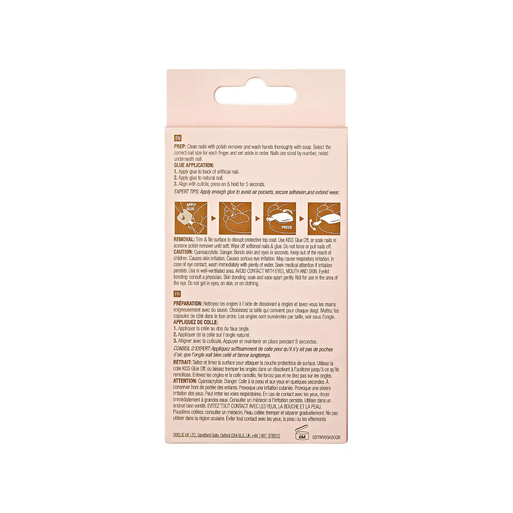 Gold Finger Trendy Wider Fit Toenails - Cow Said - Image 7