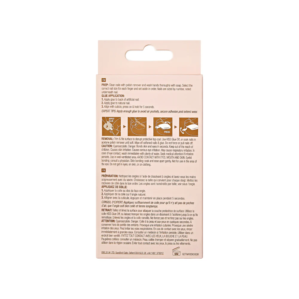 Gold Finger Trendy Wider Fit Toenails - Festive - Image 7