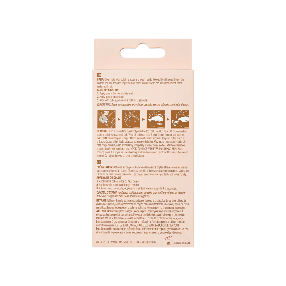 Gold Finger Trendy Wider Fit Toenails - Smiley - Image 7