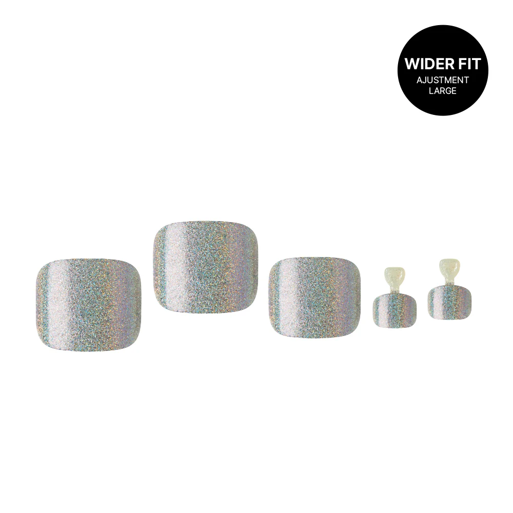 Gold Finger Trendy Wider Fit Toenails - Weekend - Image 3
