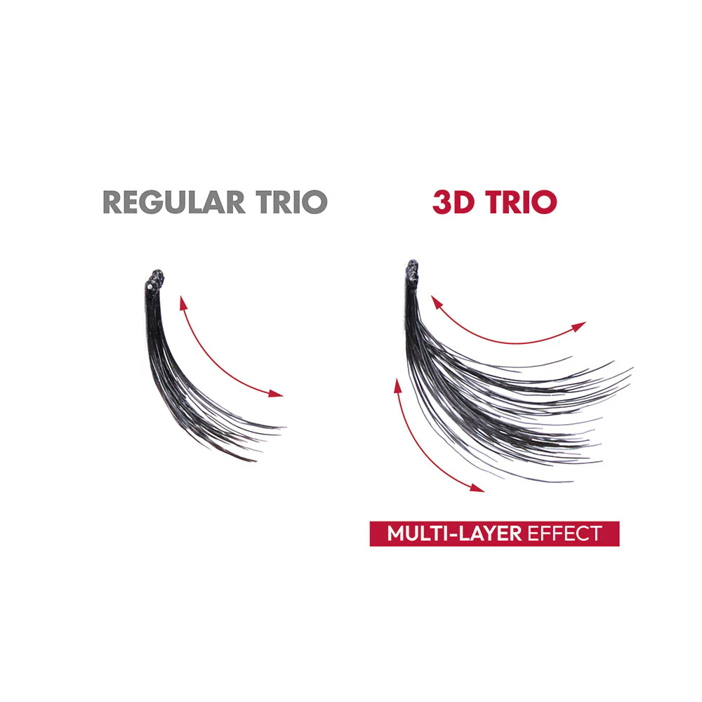 I-ENVY Triple Black Trio Lashes - 3D Trios - Image 13