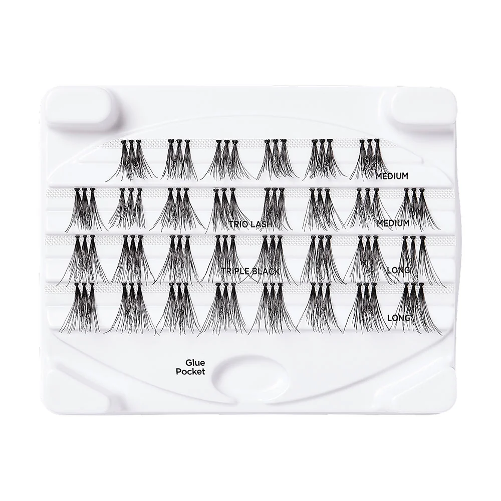 I-ENVY Triple Black Trio Lashes - Regular Trios - Image 11
