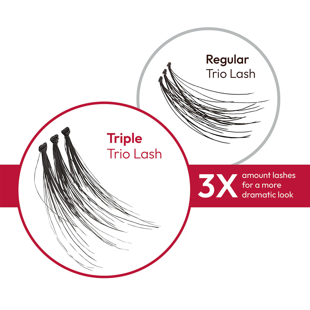 I-ENVY Triple Black Trio Lashes - Regular Trios - Image 13