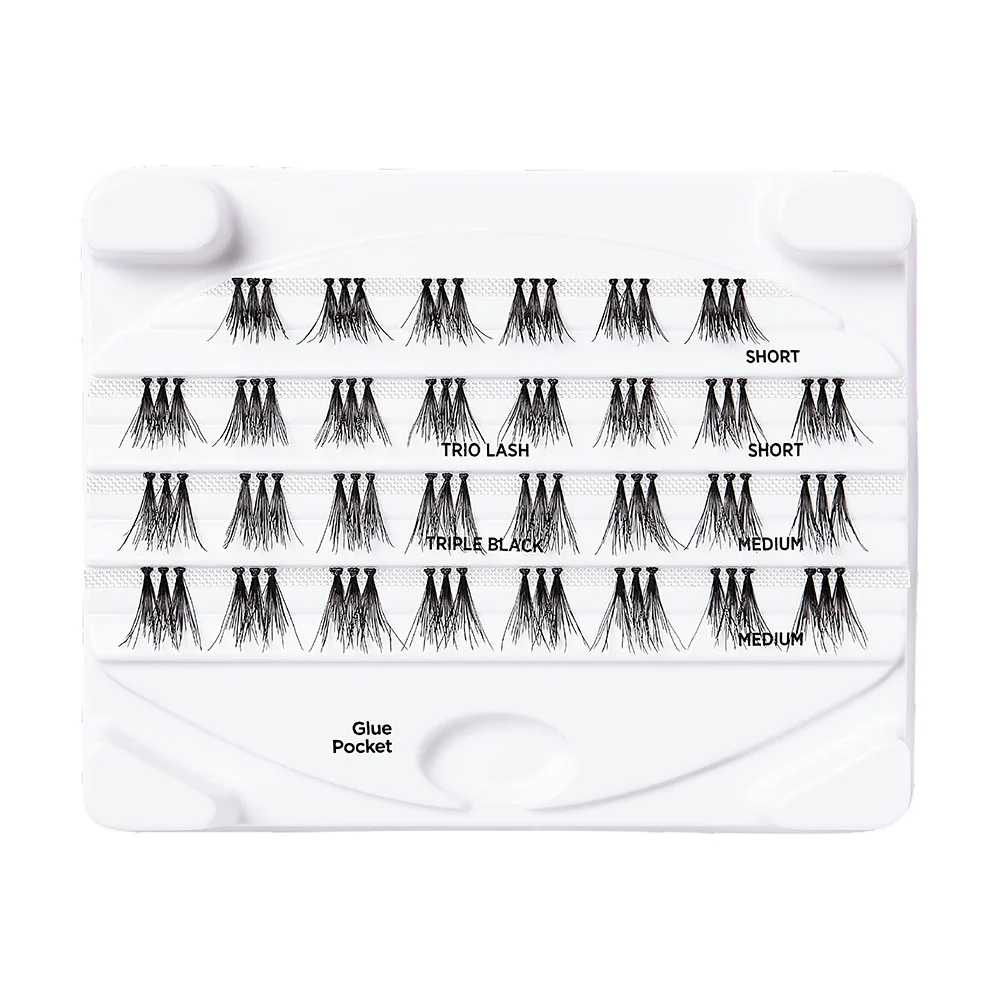 I-ENVY Triple Black Trio Lashes - Regular Trios - Image 3
