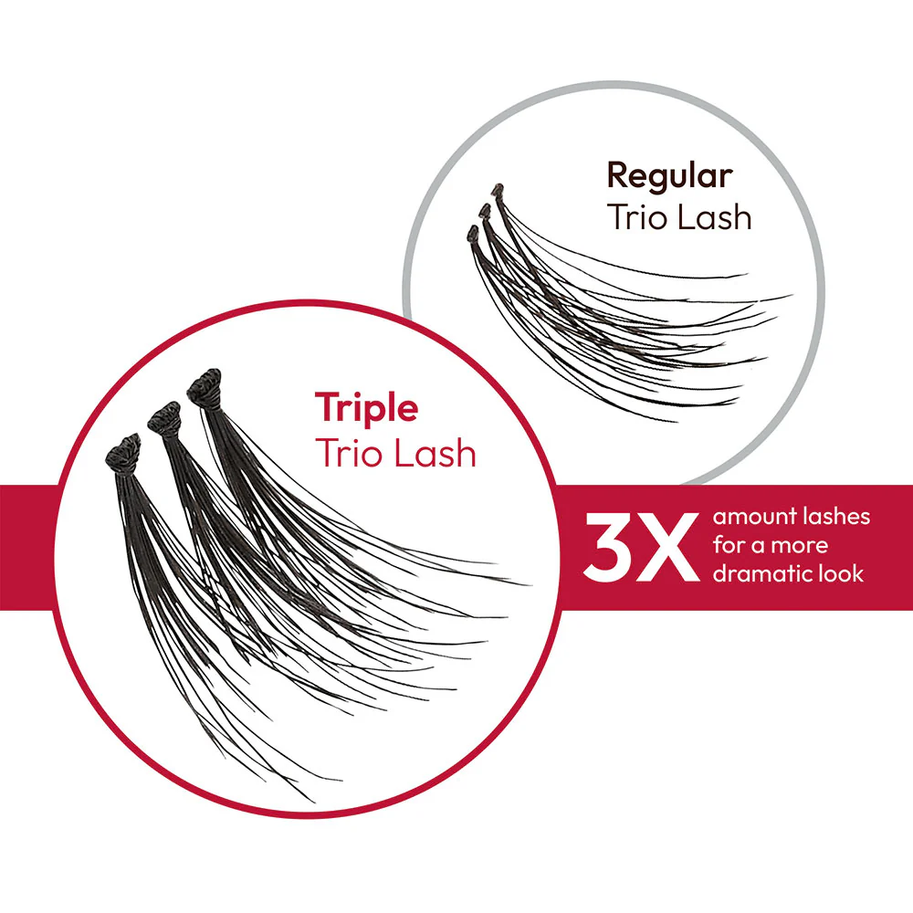 I-ENVY Triple Black Trio Lashes - Regular Trios - Image 5