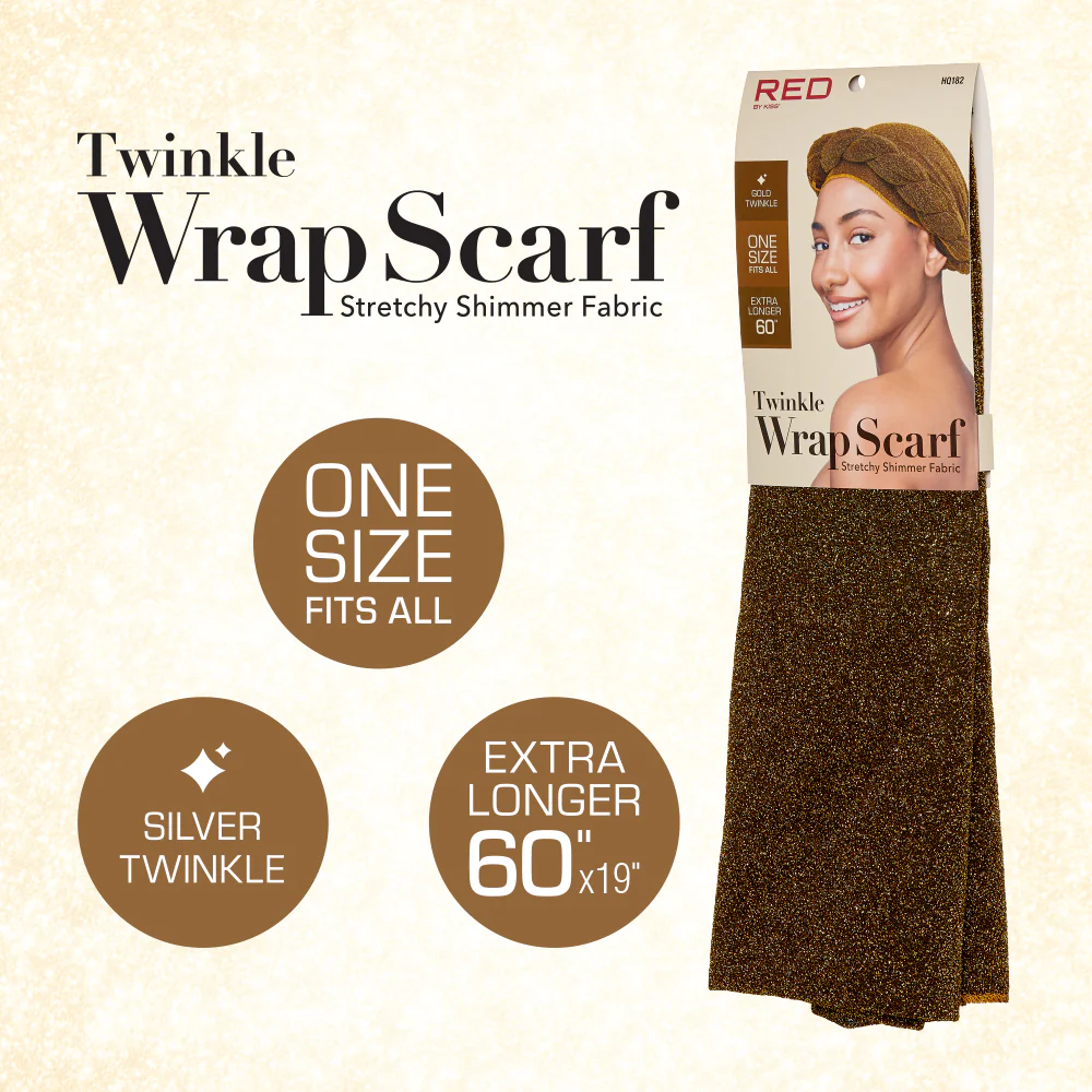 RED by KISS Twinkle Wrap Scarf - Image 12