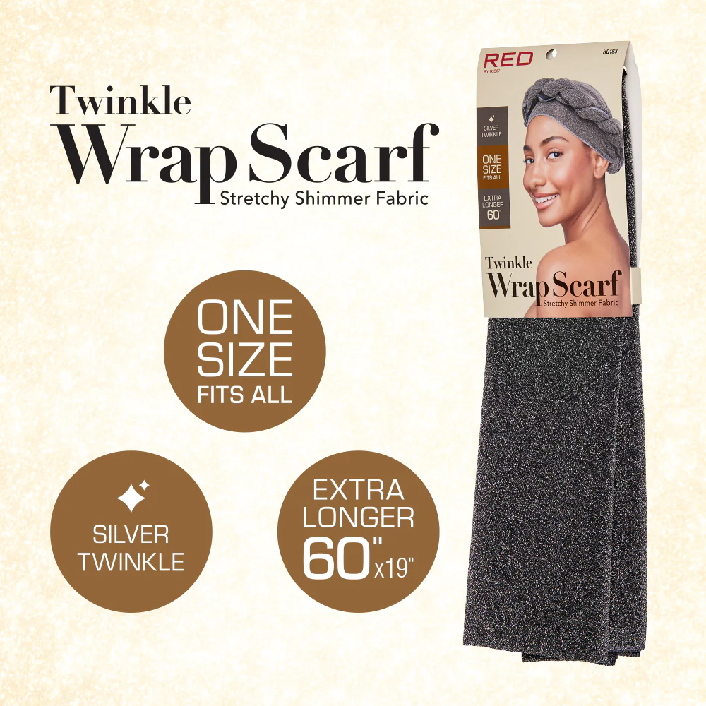 RED by KISS Twinkle Wrap Scarf - Image 13