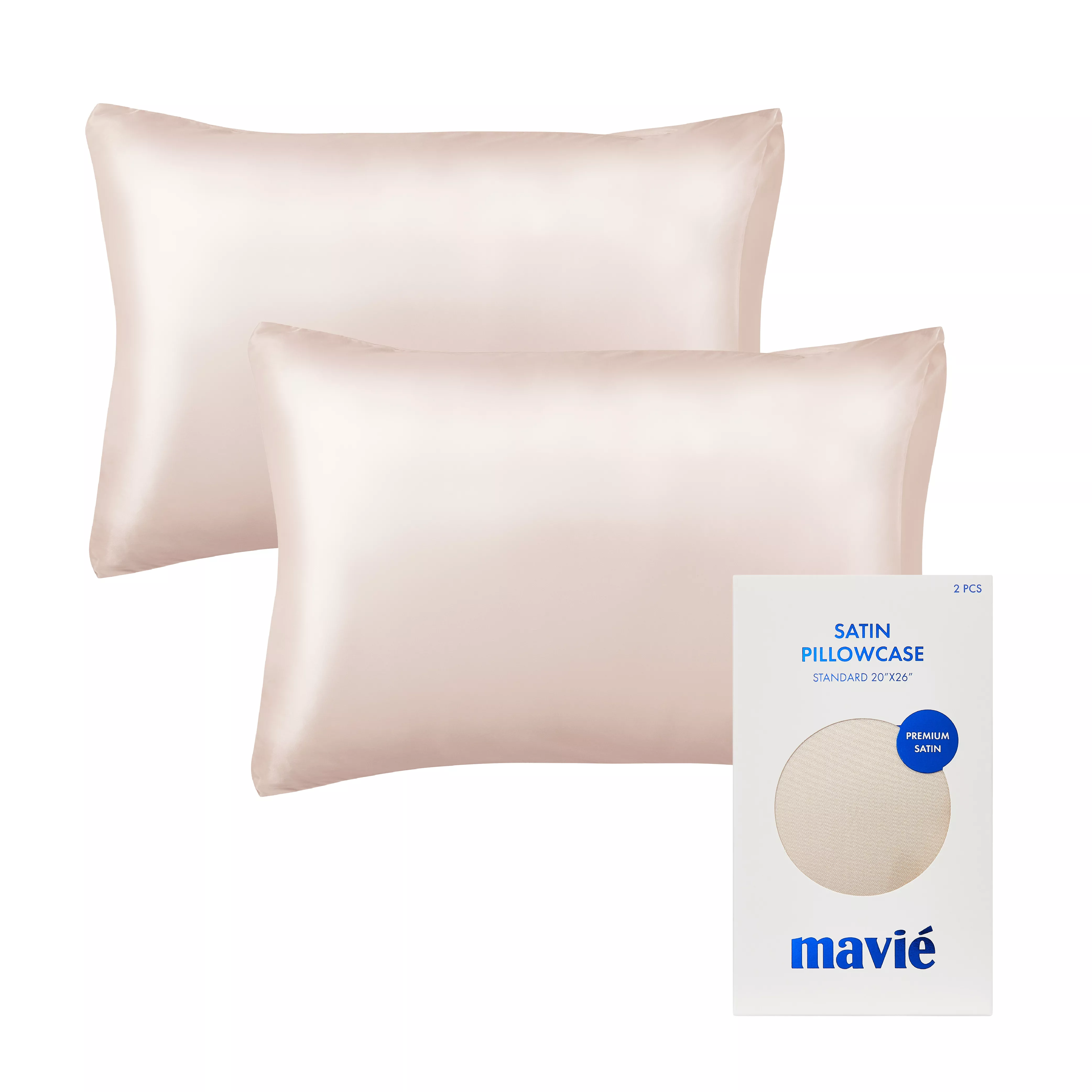 MAVIE Ultimate Beauty Sleep Set – Silky Soft Satin Body & Standard Pillowcase Bundle - Image 15