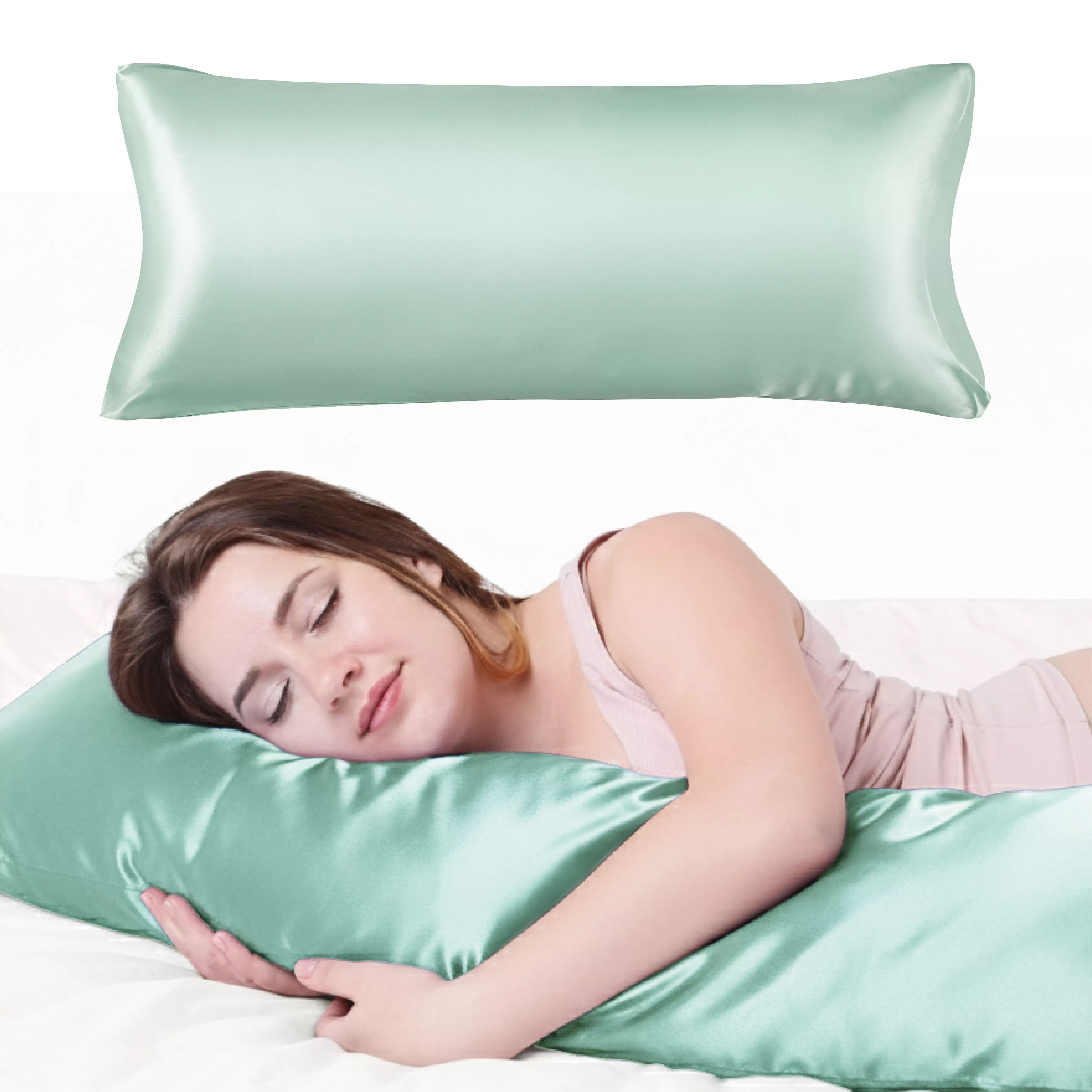 MAVIE Ultimate Beauty Sleep Set – Silky Soft Satin Body & Standard Pillowcase Bundle - Image 32
