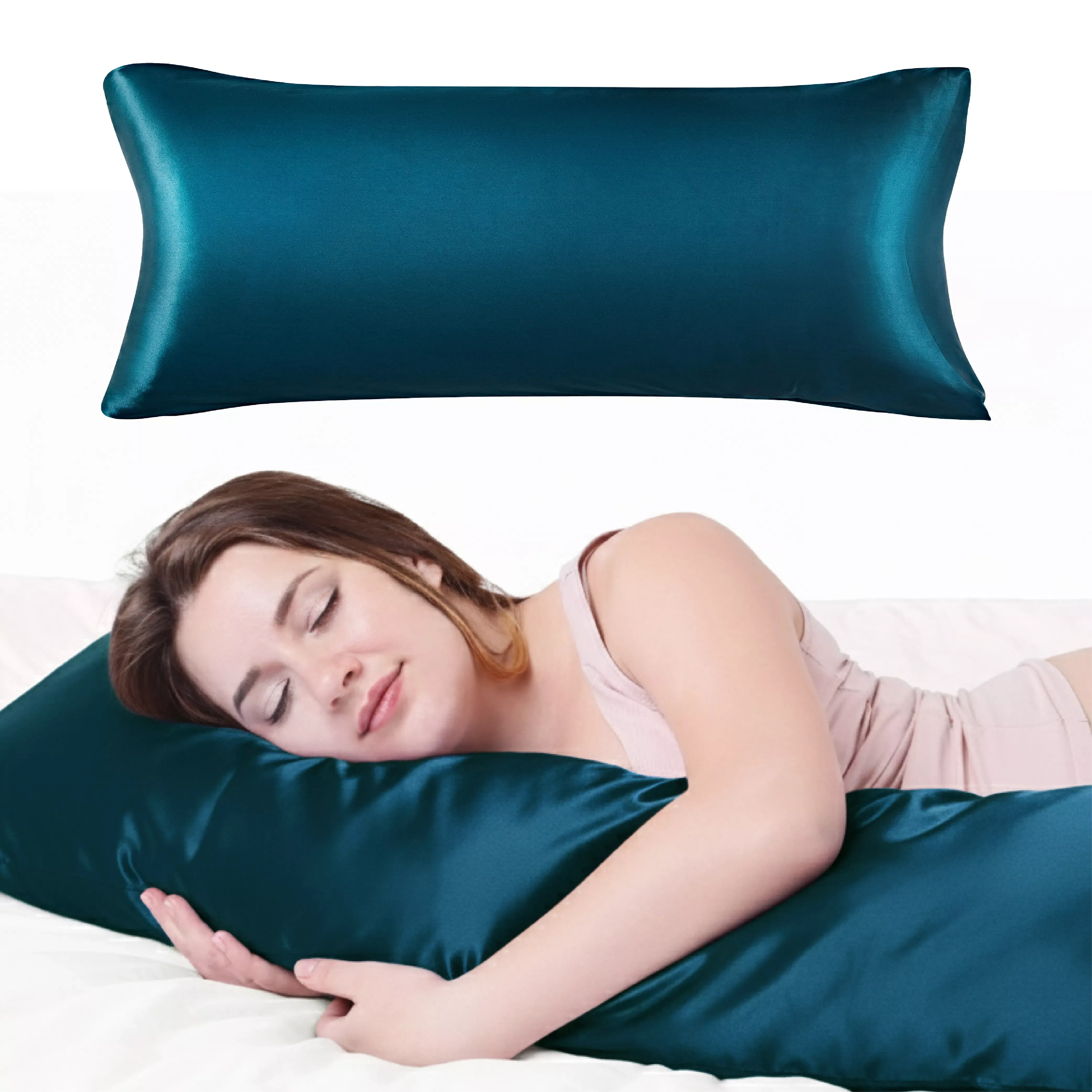 MAVIE Ultimate Beauty Sleep Set – Silky Soft Satin Body & Standard Pillowcase Bundle - Image 40