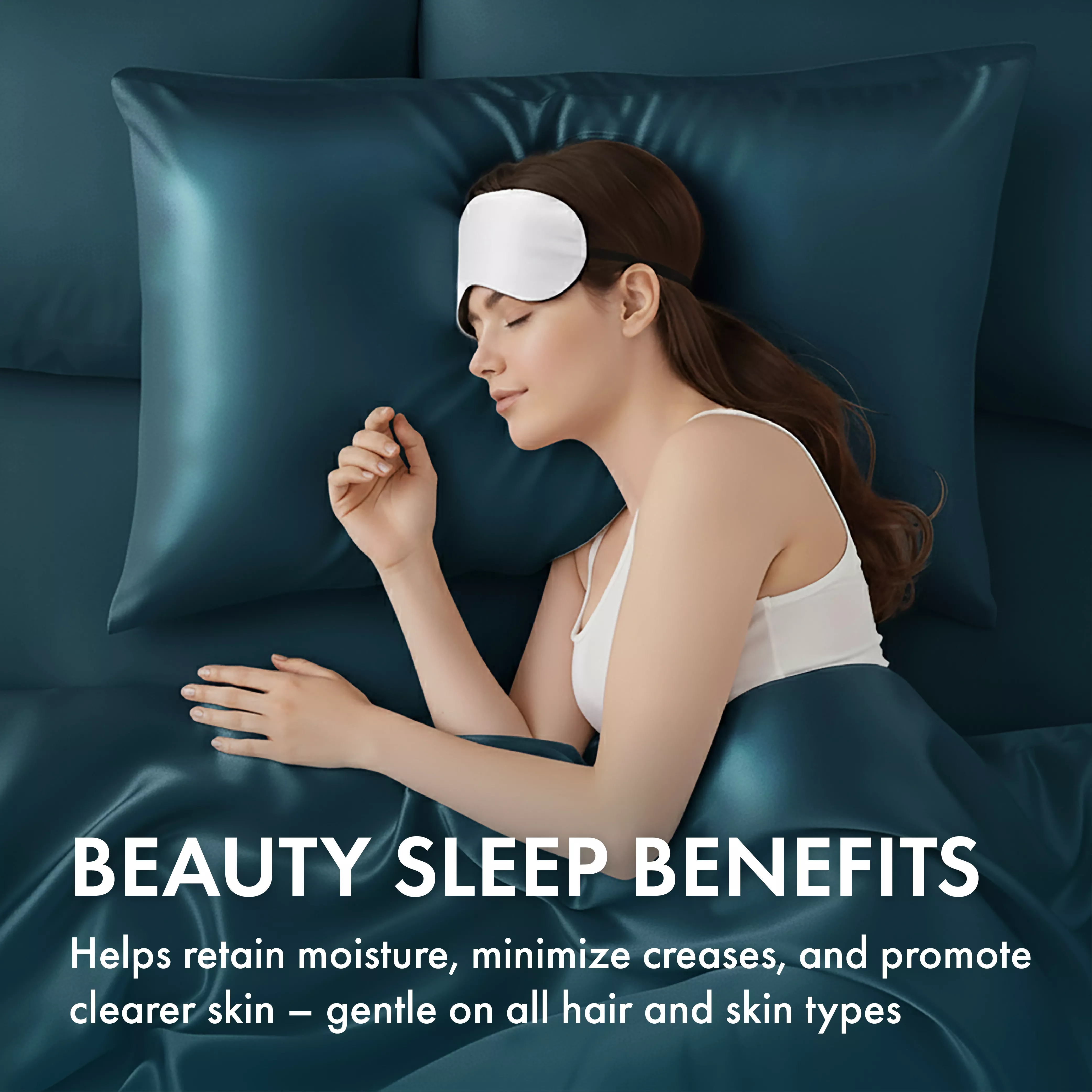 MAVIE Ultimate Beauty Sleep Set – Silky Soft Satin Body & Standard Pillowcase Bundle - Image 43