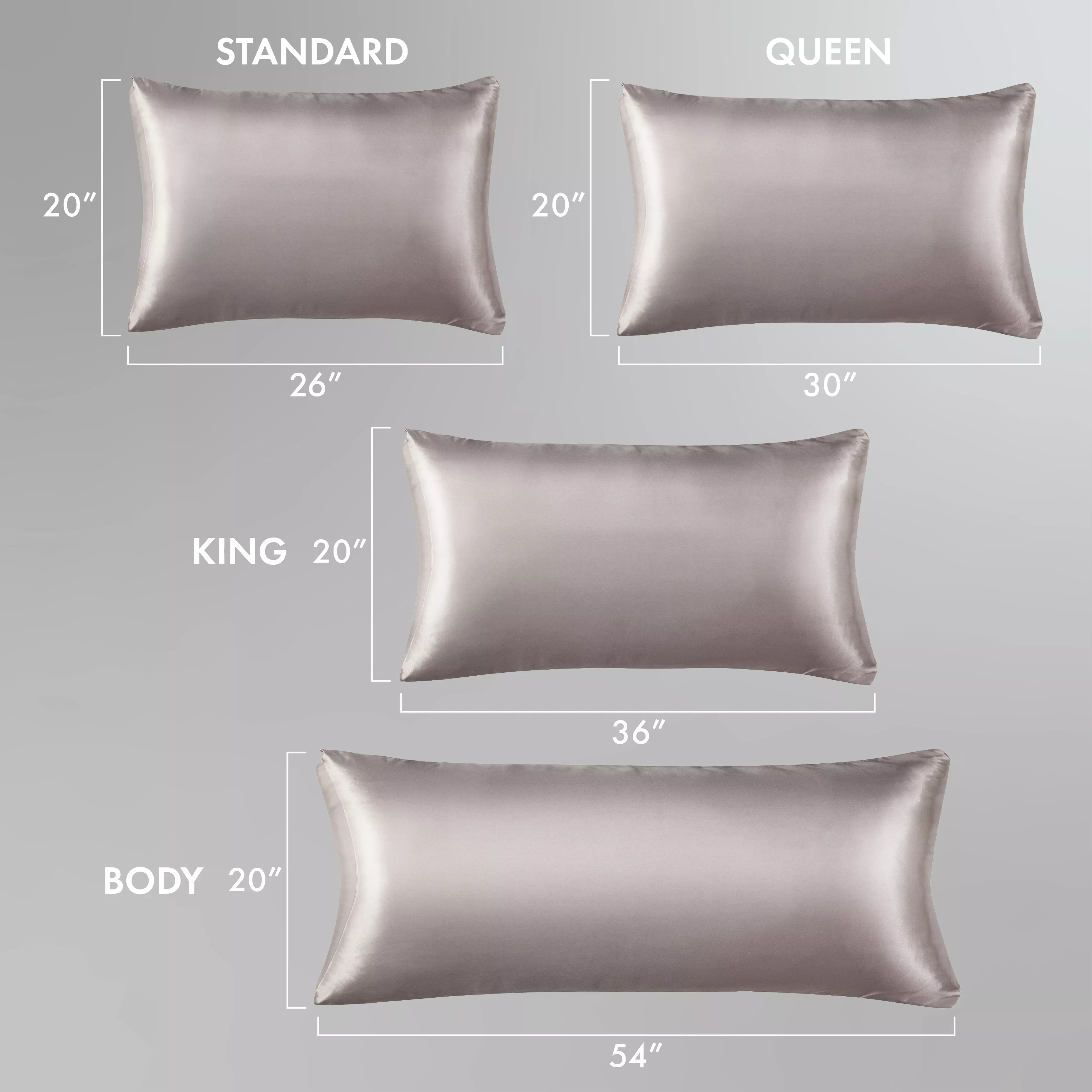 MAVIE Ultimate Beauty Sleep Set – Silky Soft Satin Body & Standard Pillowcase Bundle - Image 53