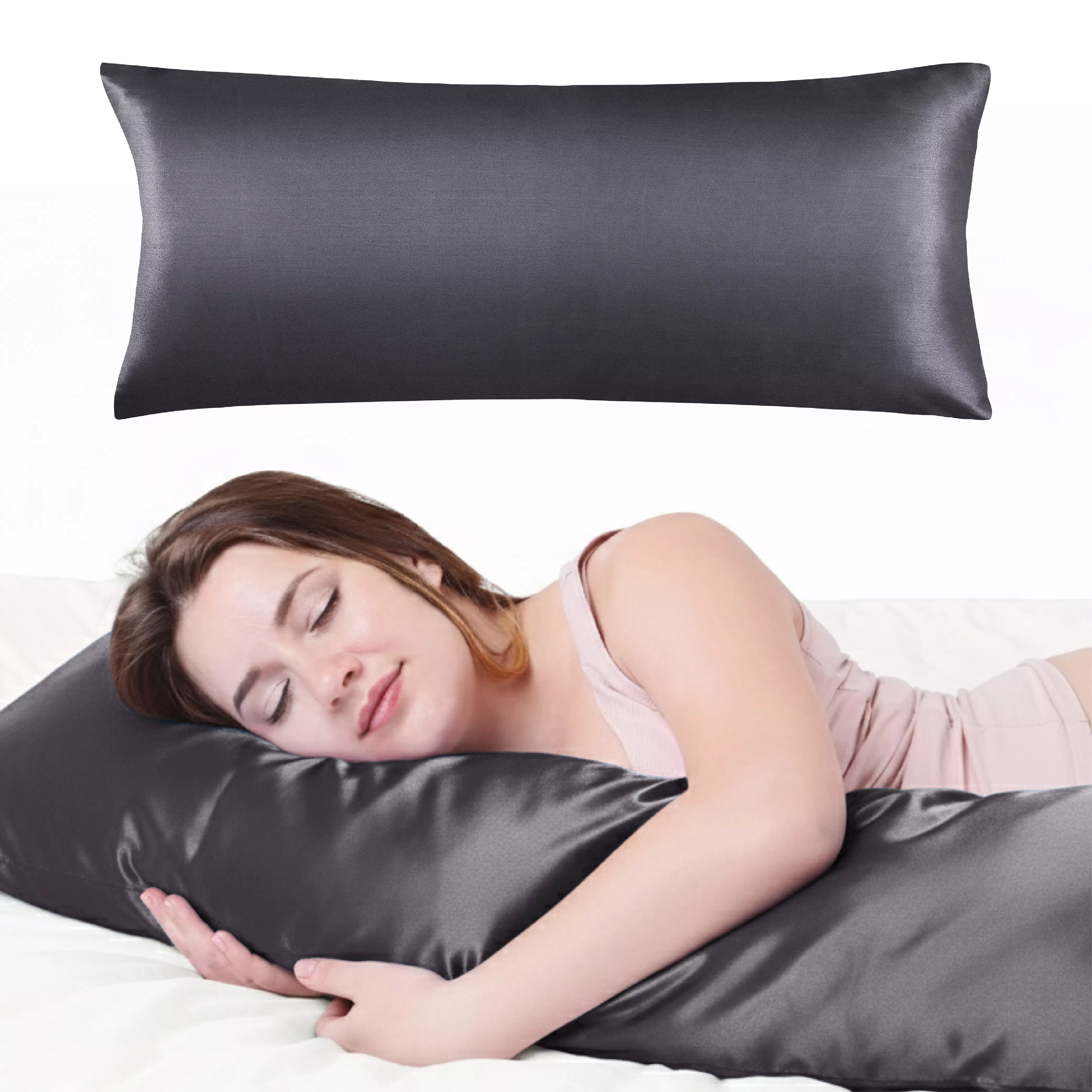 MAVIE Ultimate Beauty Sleep Set – Silky Soft Satin Body & Standard Pillowcase Bundle - Image 56