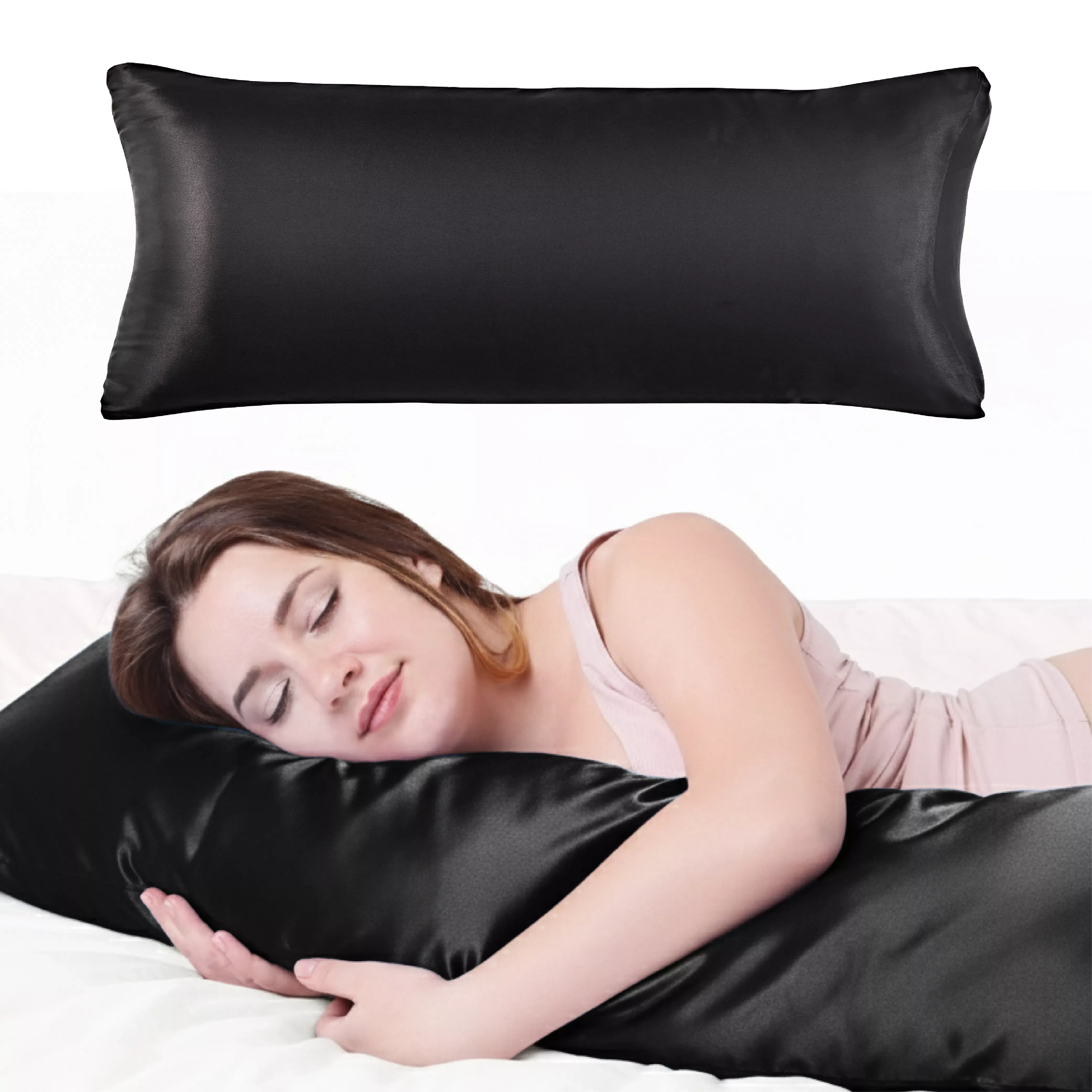 MAVIE Ultimate Beauty Sleep Set – Silky Soft Satin Body & Standard Pillowcase Bundle - Image 64