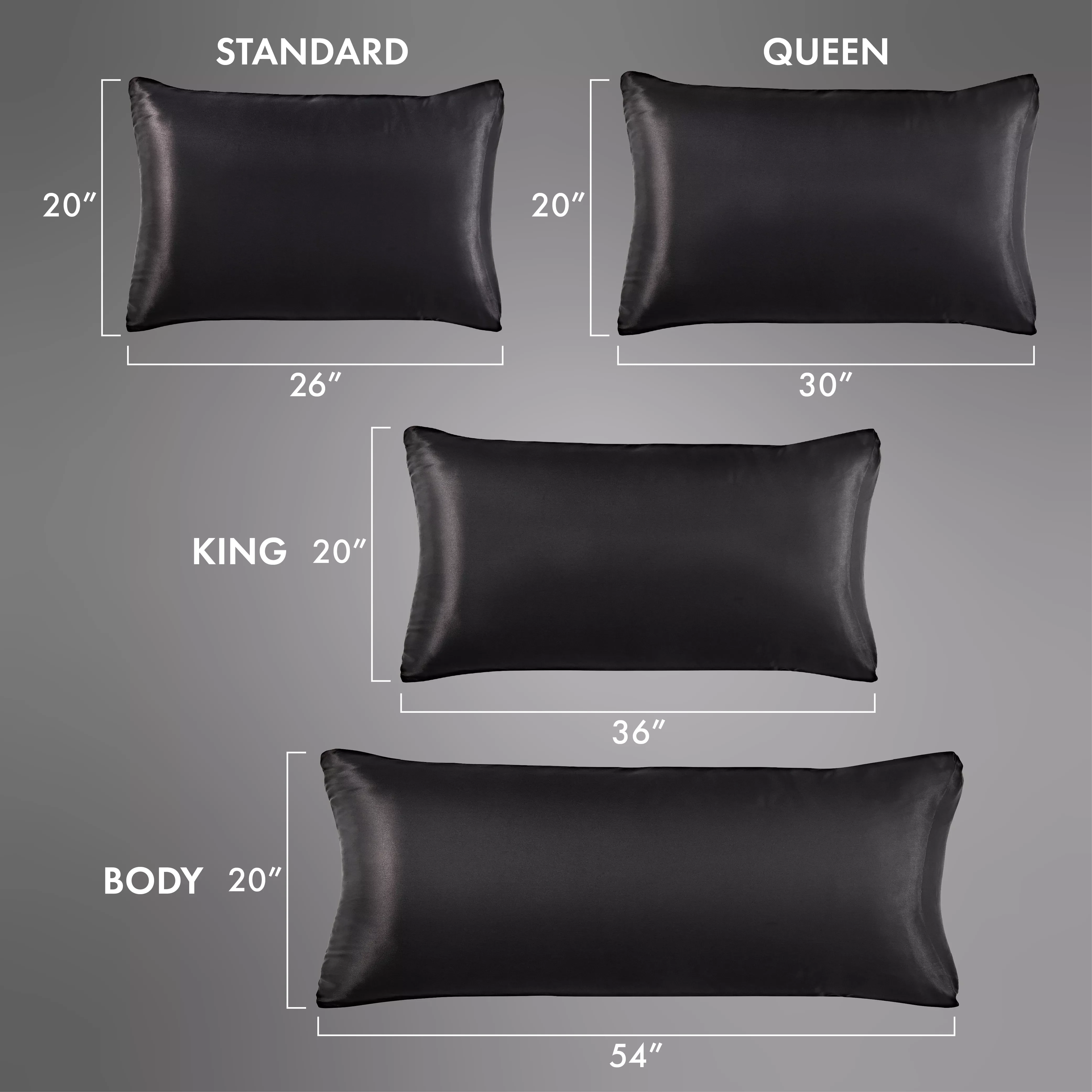 MAVIE Ultimate Beauty Sleep Set – Silky Soft Satin Body & Standard Pillowcase Bundle - Image 69