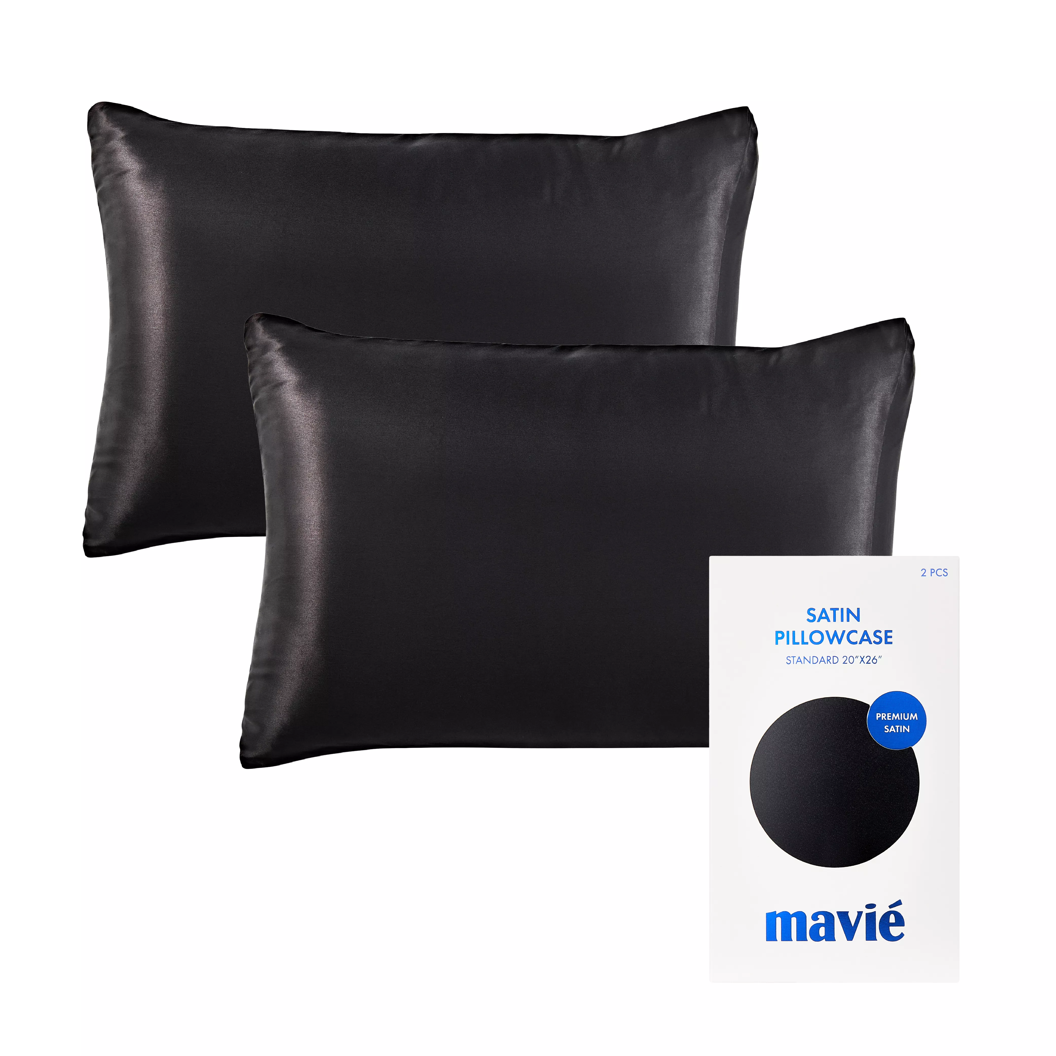 MAVIE Ultimate Beauty Sleep Set – Silky Soft Satin Body & Standard Pillowcase Bundle - Image 71