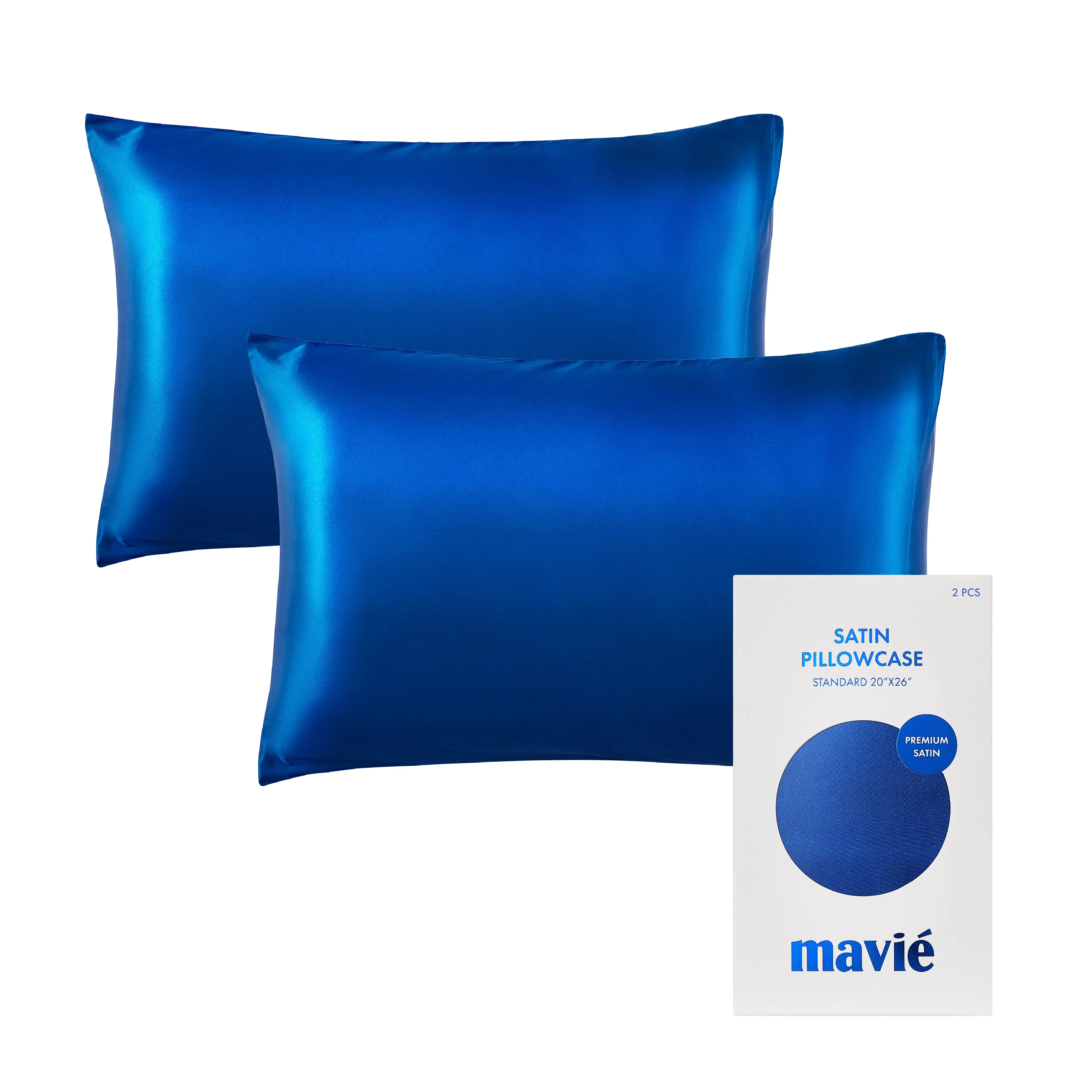 MAVIE Ultimate Beauty Sleep Set – Silky Soft Satin Body & Standard Pillowcase Bundle - Image 79