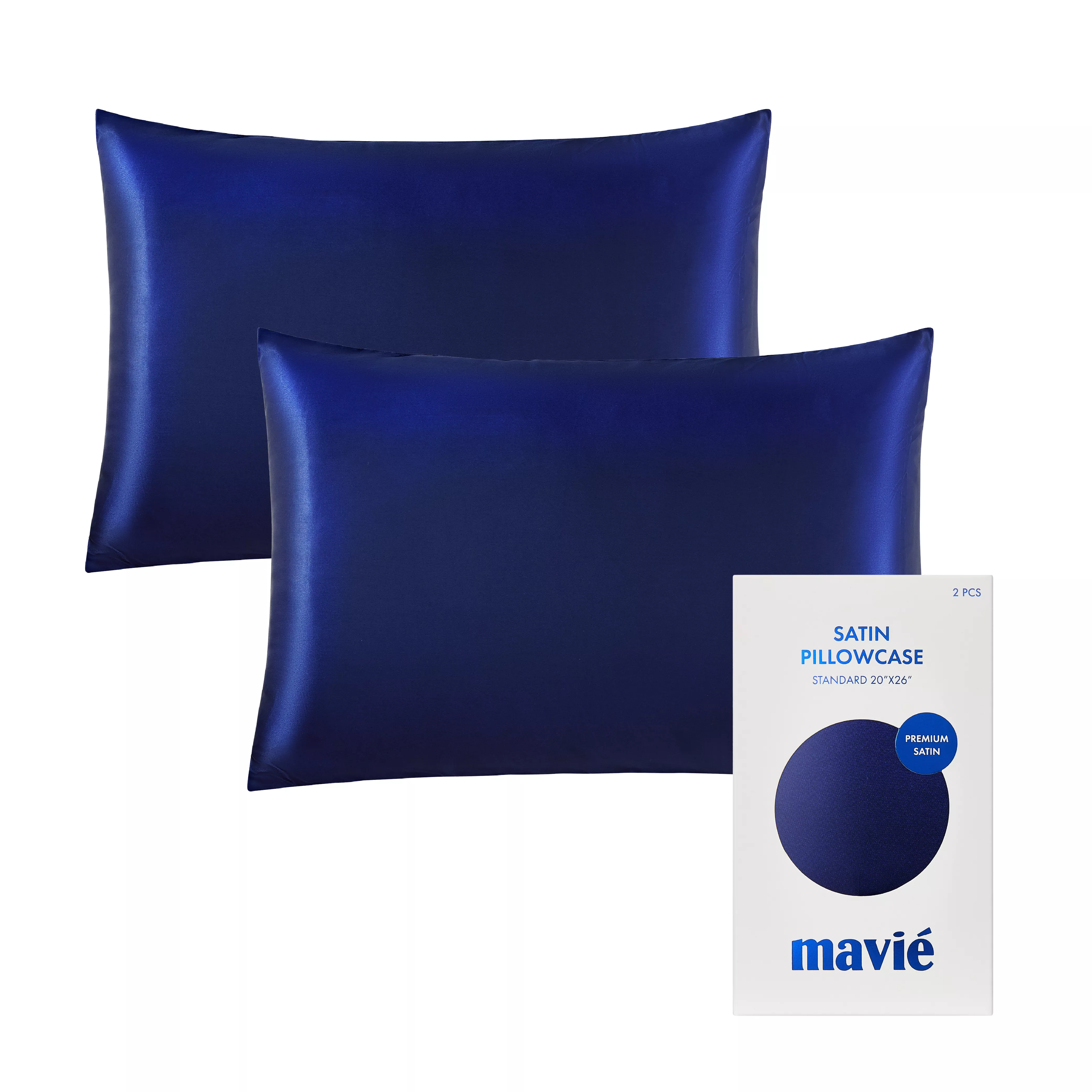 MAVIE Ultimate Beauty Sleep Set – Silky Soft Satin Body & Standard Pillowcase Bundle - Image 87