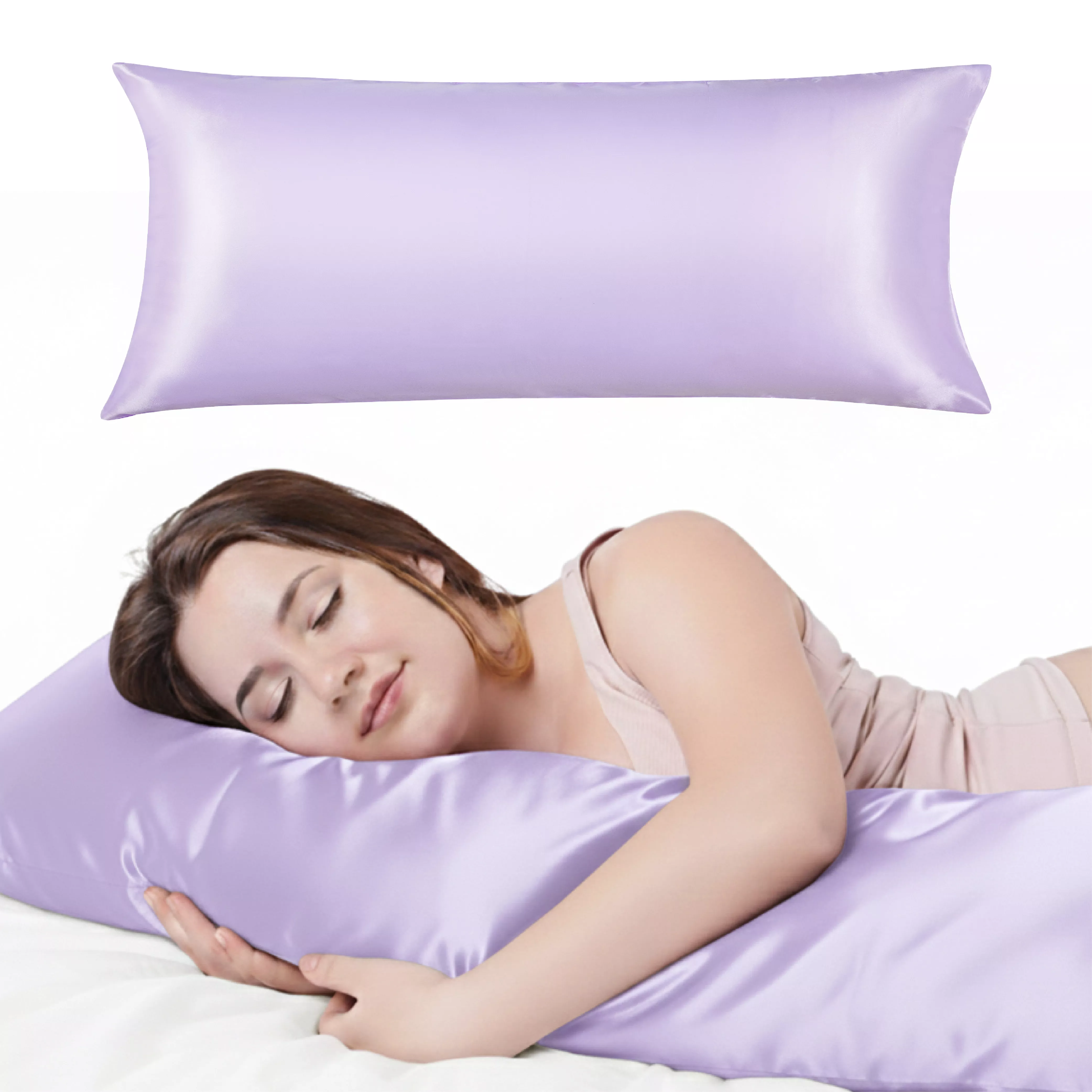 MAVIE Ultimate Beauty Sleep Set – Silky Soft Satin Body & Standard Pillowcase Bundle - Image 88