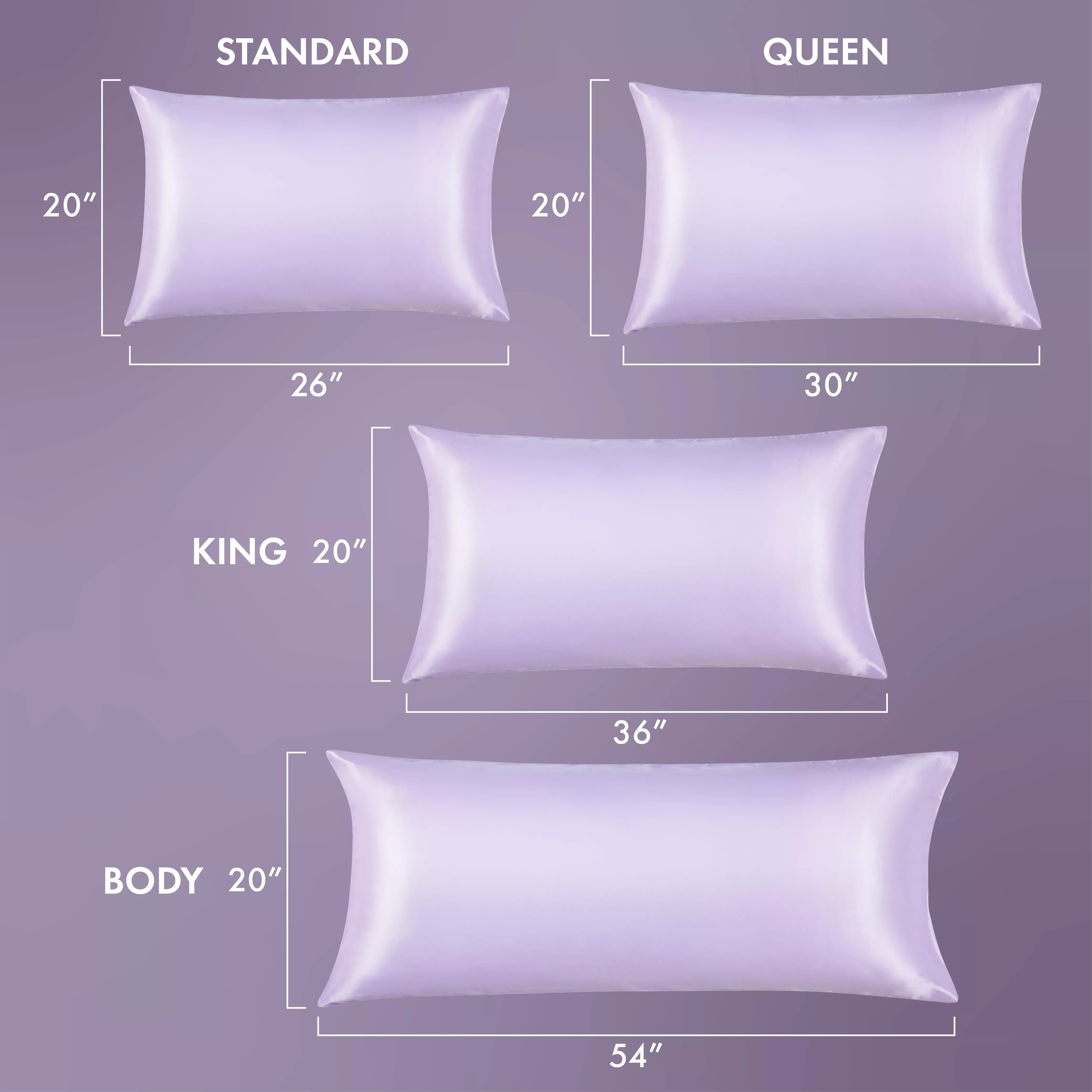 MAVIE Ultimate Beauty Sleep Set – Silky Soft Satin Body & Standard Pillowcase Bundle - Image 94